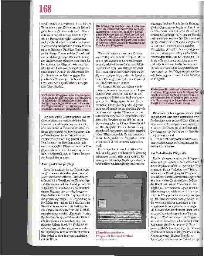 Vorschauseite 2: Ganzheitliches Pflegeverständnis Routine aufbrechen Die Gestaltung des Tagesablaufes als Beispiel pflegeplanerischen Arbeitens