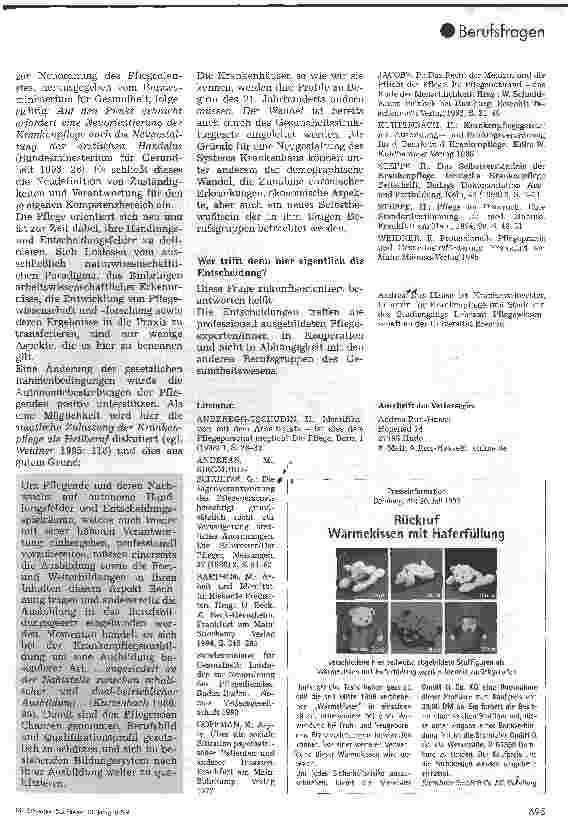 Vorschauseite 4: Wer trifft denn eigentlich die Entscheidung? Autonomie in der Pflege