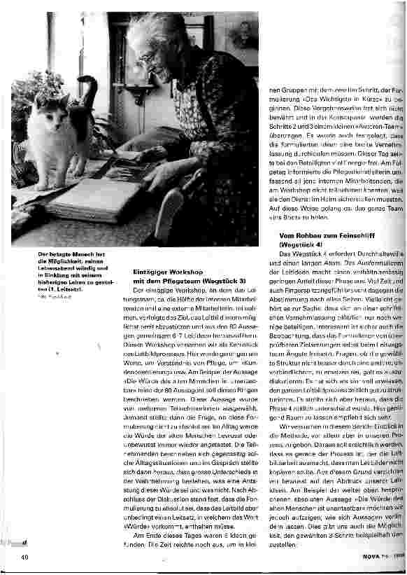 Vorschauseite 2: Die Geschichte eines Leitbildes Wegbeschreibung - Ergebnis - Produkte für Dritte