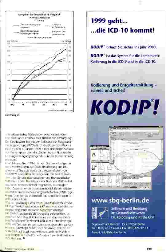 Vorschauseite 2: Wohin führen medizinische Leitlinien? Die unterschiedlichen Hoffnungen von Kostenträgern und Medizinern
