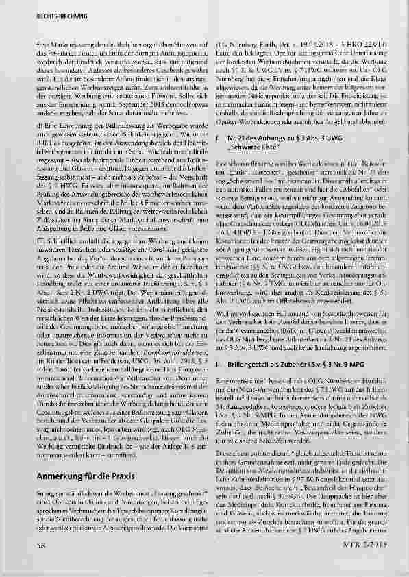 Vorschauseite 6: Fassung geschenkt