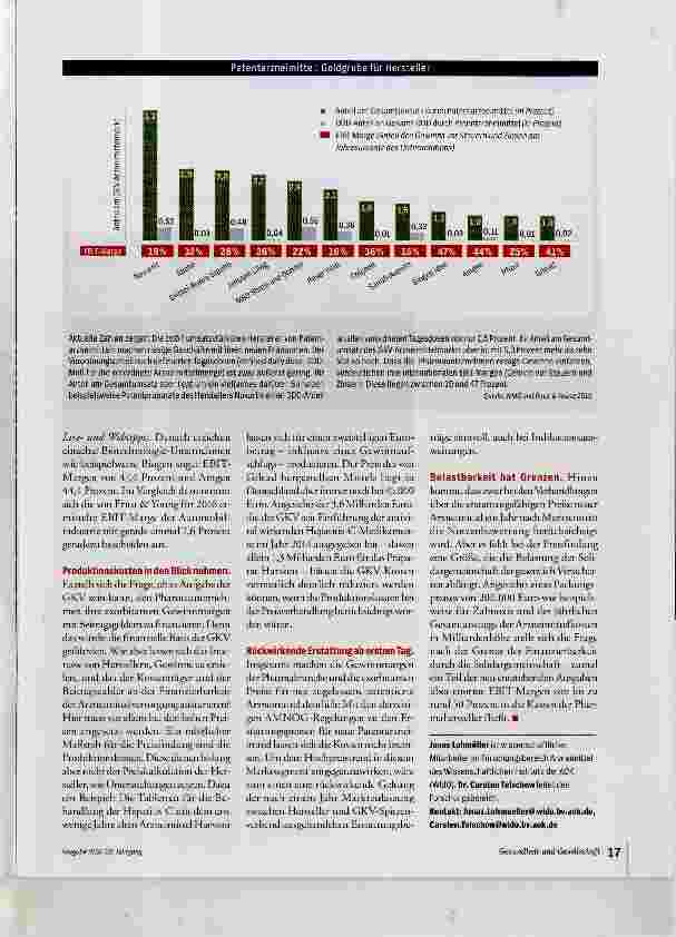 Vorschauseite 2: Pharmagewinne auf Kassenkosten