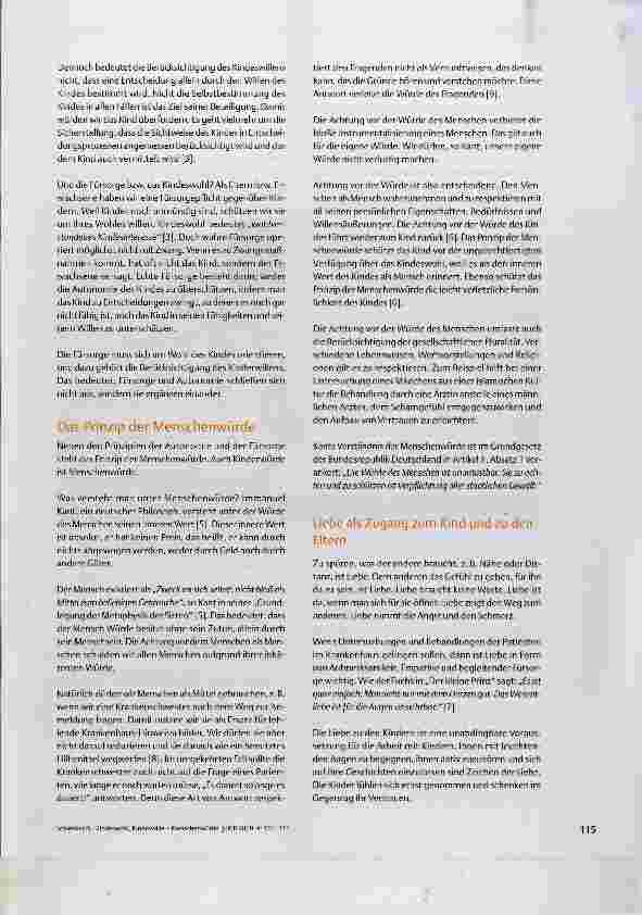 Vorschauseite 3: Kindeswohl, Kindeswille - Menschenwürde