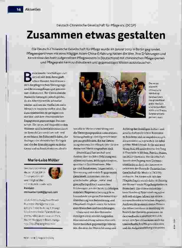 Vorschauseite 1: Zusammen etwas gestalten