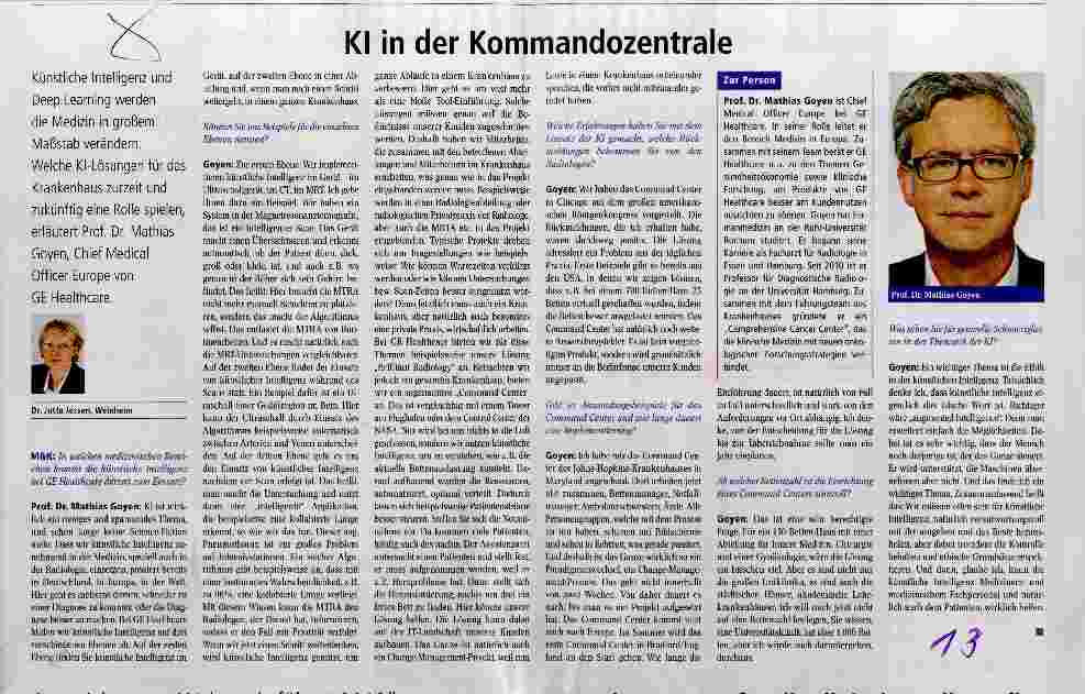 Vorschauseite 1: Kl in der Kommandozentrale