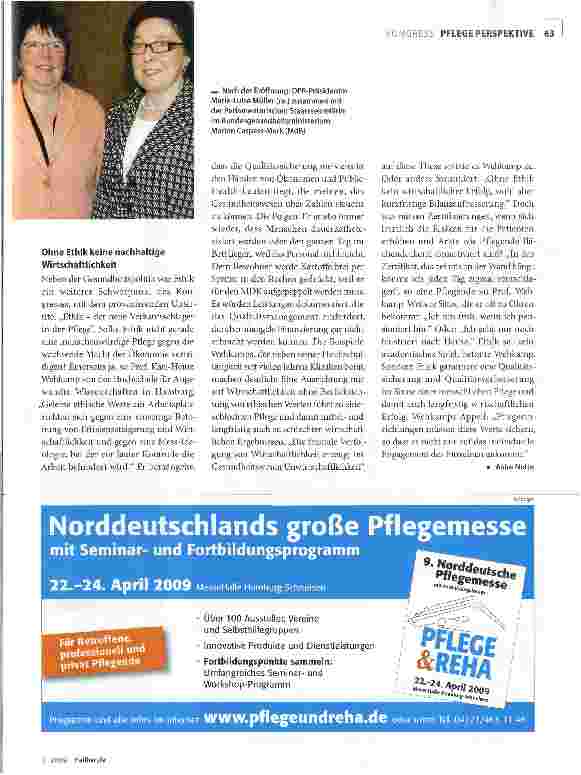 Vorschauseite 3: Startschuss für die Pflegekammer