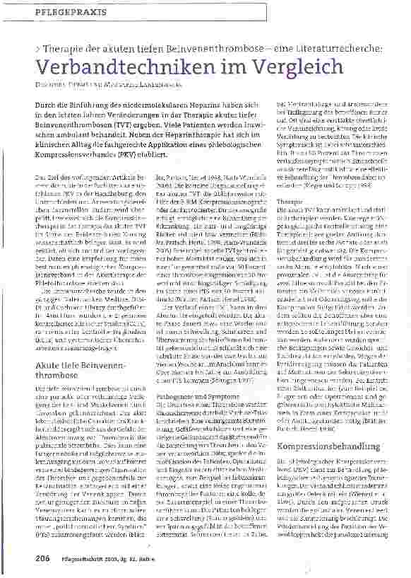 Vorschauseite 1: Verbandtechniken im Vergleich
