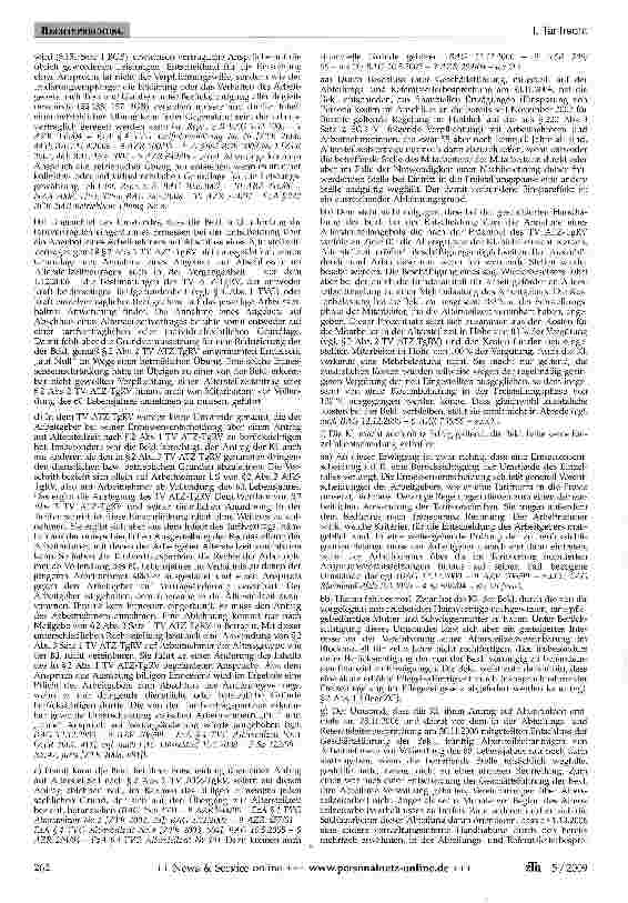 Vorschauseite 2: Altersteilzeit - Einschränkung der Bewilligungspraxis