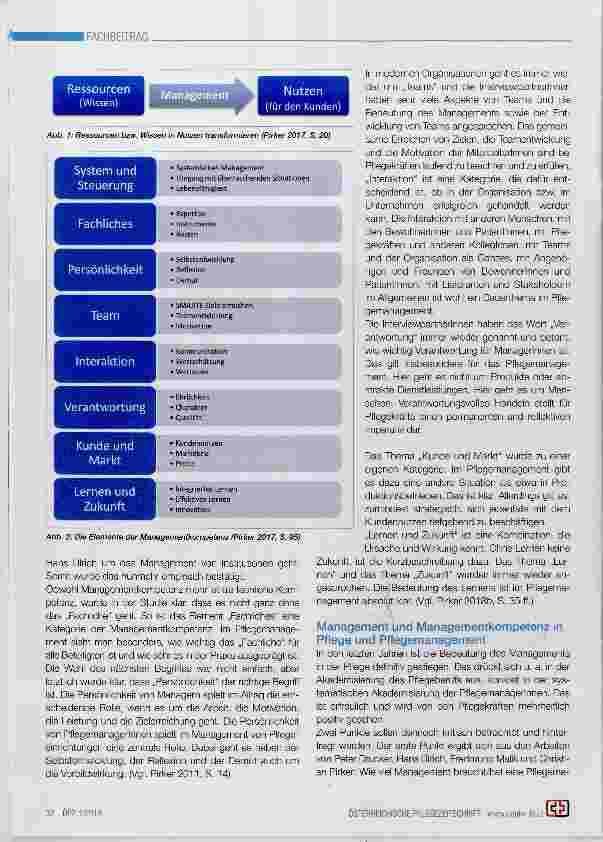 Vorschauseite 2: Wie viel Managementkompetenz braucht die Pflege?