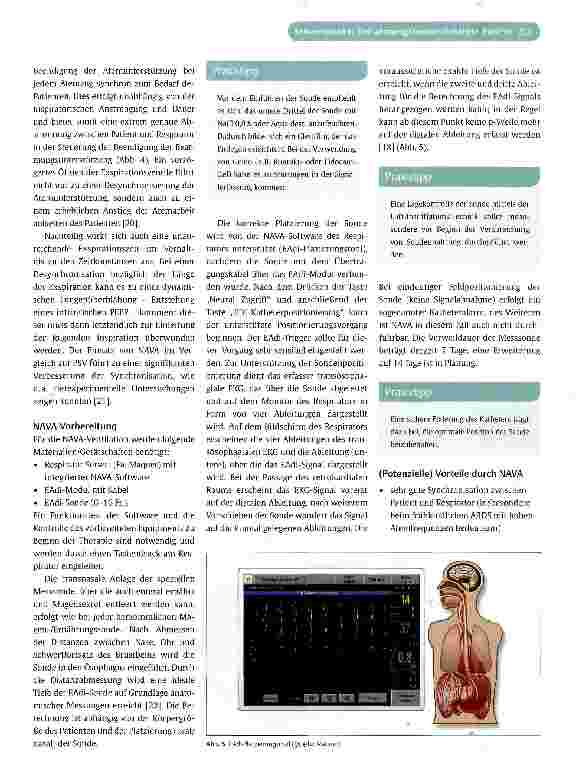 Vorschauseite 6: Herkömmliche und moderne Spontanatmungs-verfahren in der Respiratortherapie