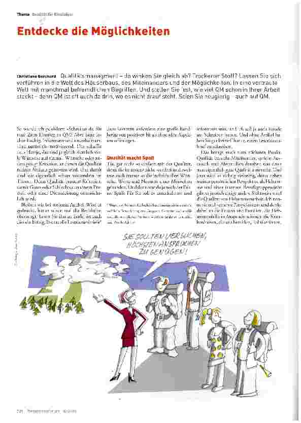 Vorschauseite 1: Entdecke die Möglichkeiten