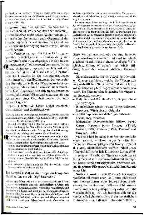 Vorschauseite 5: Die Bedeutung des Begriffes Ganzheitlichkeit der Pflege bei verschiedenen Autoren