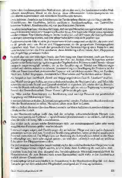 Vorschauseite 3: Krankenpflege - Wohin? Aus der Sicht der Hauskrankenpflege