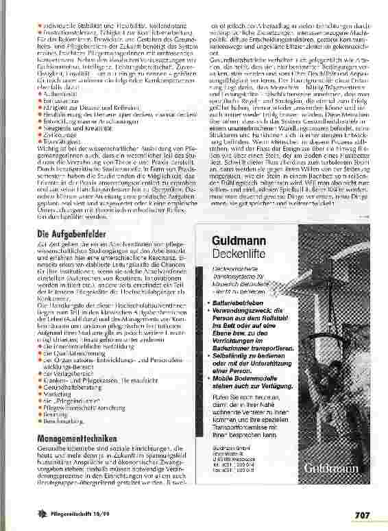 Vorschauseite 3: Helfer oder Störenfriede in den Institutionen? Akademiker an der Pflegefront