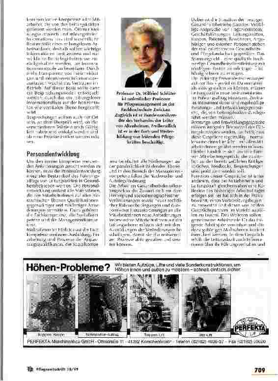 Vorschauseite 5: Helfer oder Störenfriede in den Institutionen? Akademiker an der Pflegefront