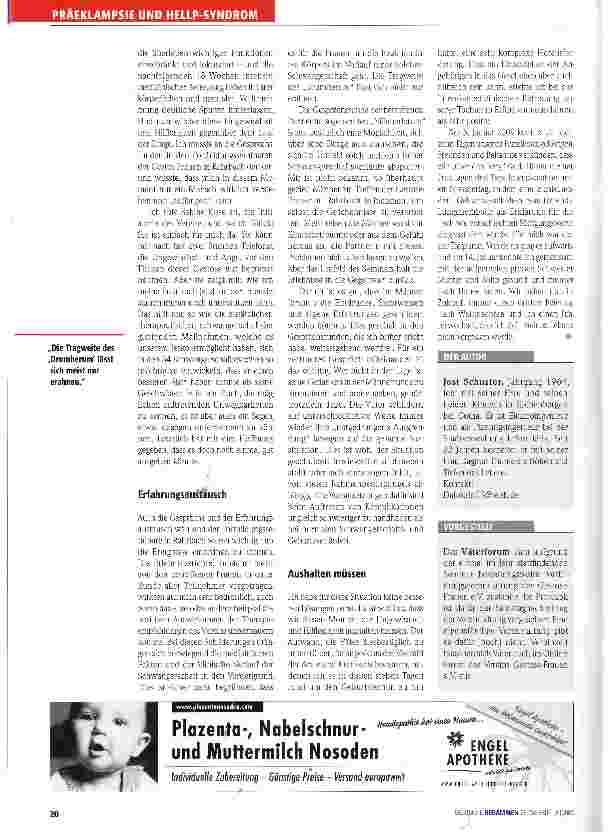 Vorschauseite 3: Gestose aus Sicht des Vaters