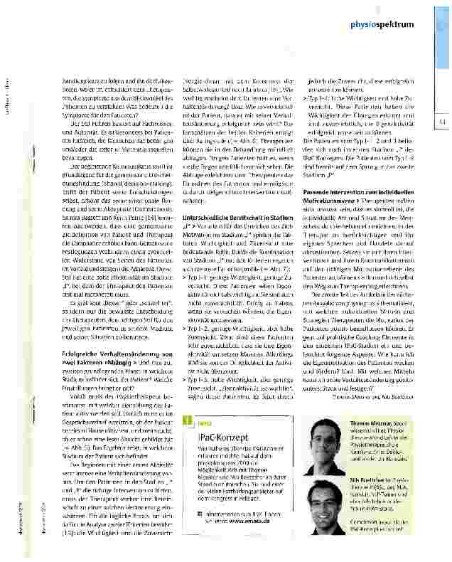 Vorschauseite 4: Die Motivation des Patienten bestimmen