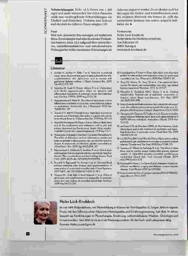 Vorschauseite 5: Update Alpha-Liponsäure