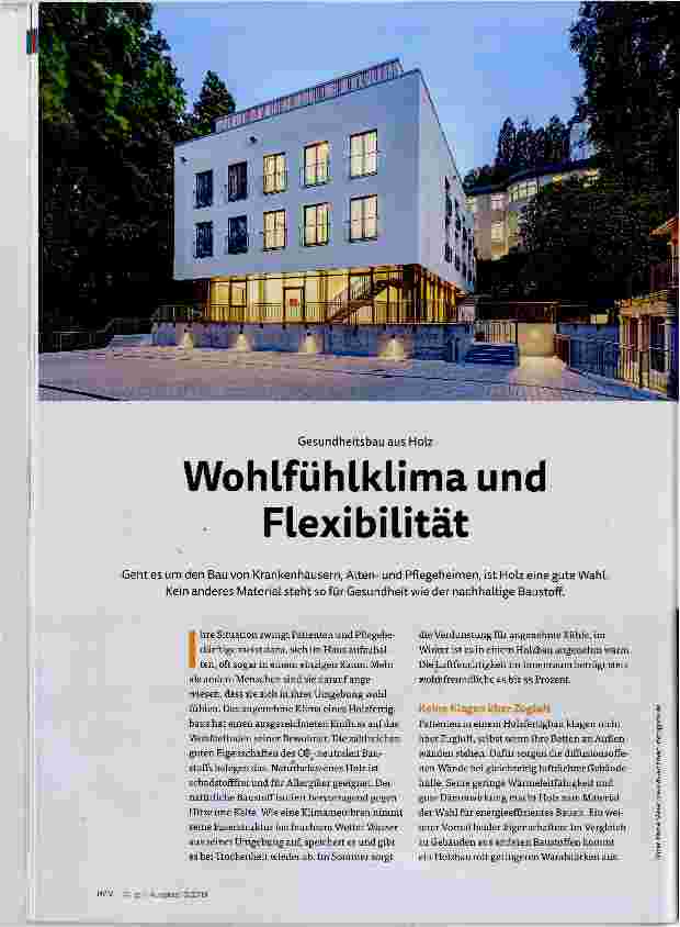 Vorschauseite 1: Wohlfühlklima und Flexibilität