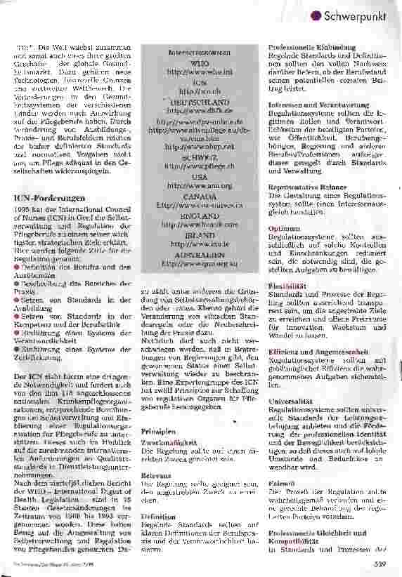 Vorschauseite 2: Pflege vor der Jahrtausendwende