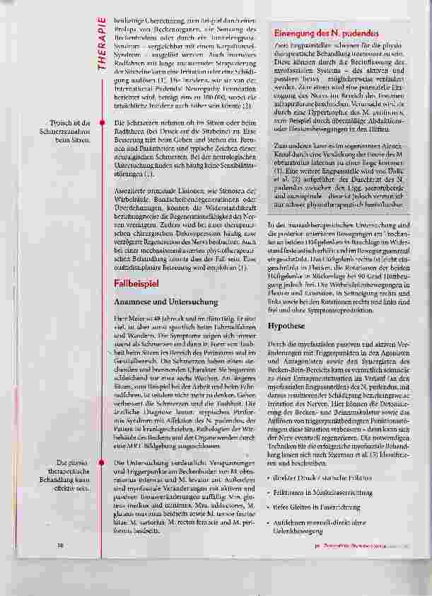 Vorschauseite 2: Pudendusneuralgie Ein Fallbeispiel