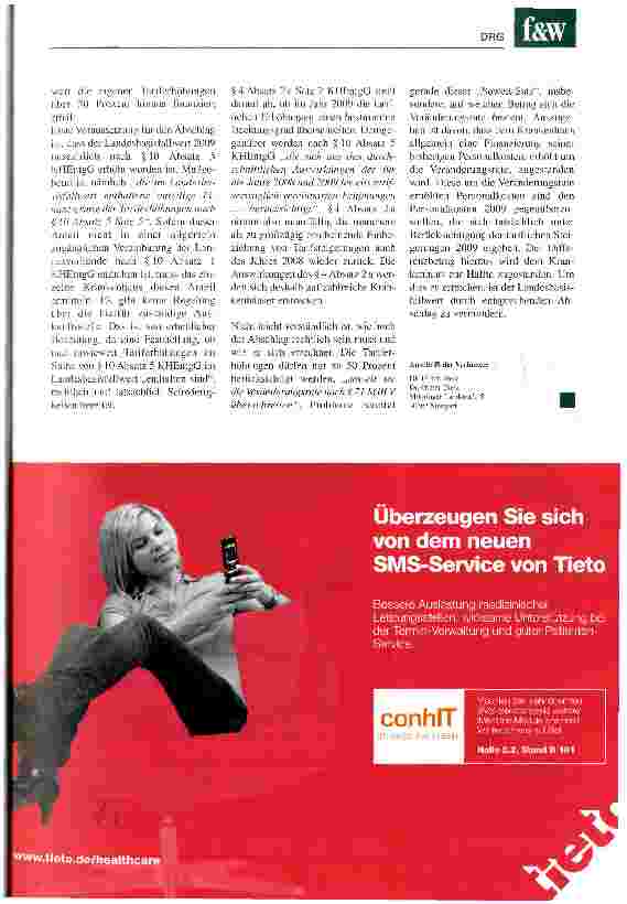 Vorschauseite 4: Pflegesatzrechtliche Neuerungen 2009