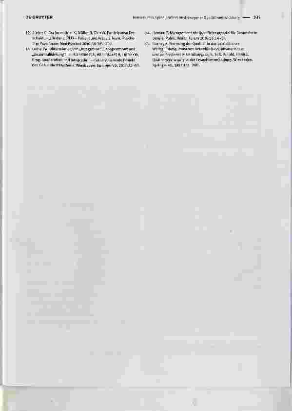 Vorschauseite 4: Prinzipien professionsbezogener Qualitätsentwicklung