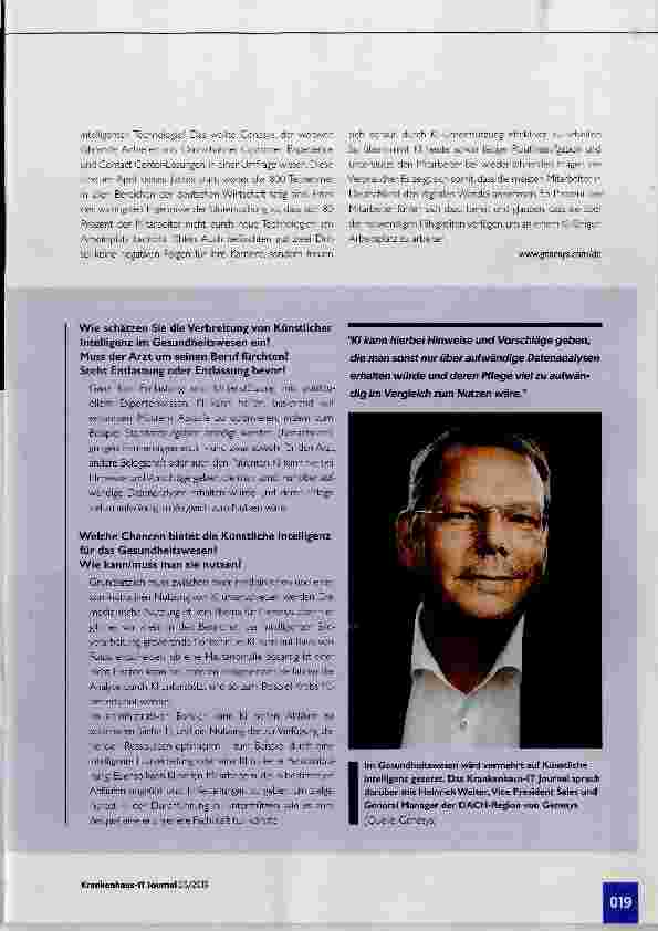 Vorschauseite 2: Künstliche Intelligenz am Arbeitsplatz: Kollege oder Konkurrenz?