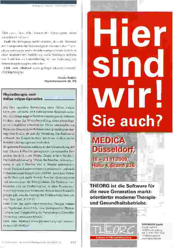 Vorschauseite 2: Physiotherapeutisches Management von krebsbedingtem FatigueEine Befragung britischer Therapeuten