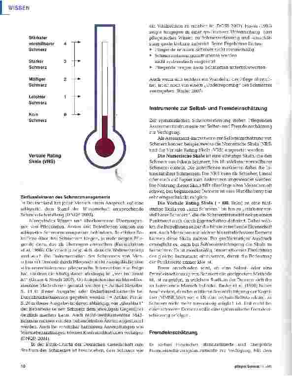 Vorschauseite 3: Schmerz ist das, was man als Schmerz empfindet