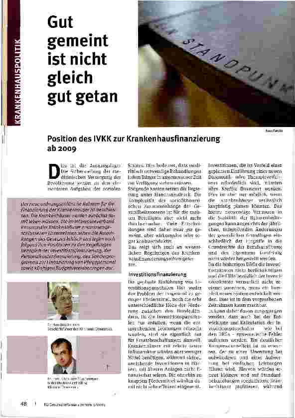 Vorschauseite 1: Gut gemeint ist nicht gleich gut getan
