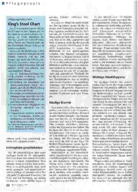 Vorschauseite 3: Wenn es stockt oder fliesst