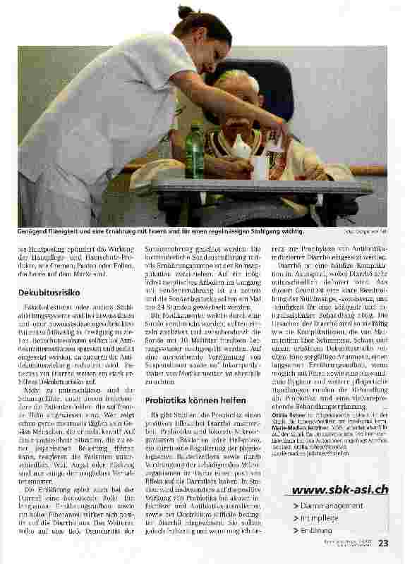 Vorschauseite 4: Wenn es stockt oder fliesst