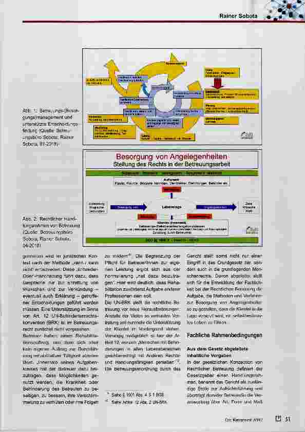 Vorschauseite 2: Besorgung von Angelegenheiten - Schutz und Unterstützung der Selbstbestimmung als Aufgabe der Betreuung