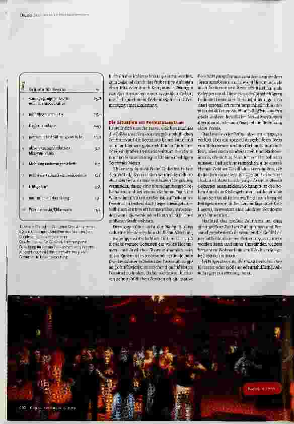 Vorschauseite 3: Niedrige Sectiorate am Perinatalzentrum