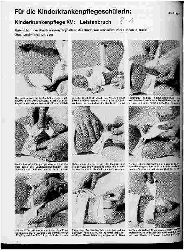 Vorschauseite 1: Für die Kinderkrankenpflegeschülerin: Kinderkrankenpflege XV: Leistenbruch 24. Folge