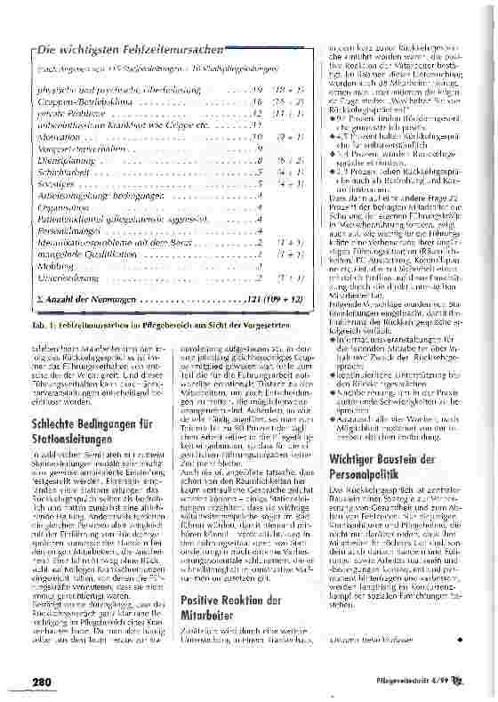 Vorschauseite 3: Es geht nicht nur um den Abbau von Fehlzeiten