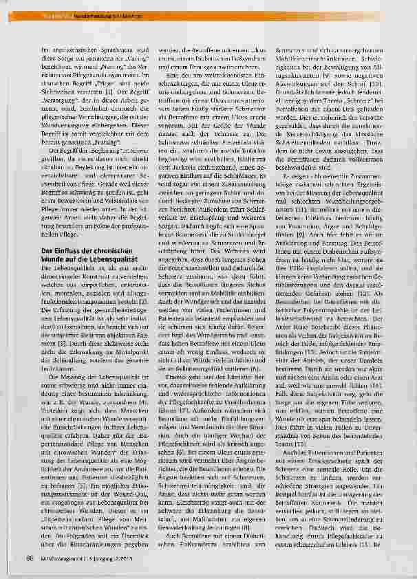 Vorschauseite 2: Die professionelle pflegerische Begleitung und Versorgung von Menschen mit chronischen Wunden: Anforderungen und Kernelemente