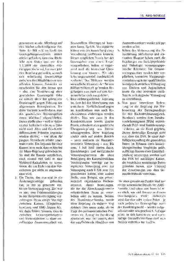 Vorschauseite 2: DieAMG-Novelle: Ein Omnibus mit vielen Anhängern