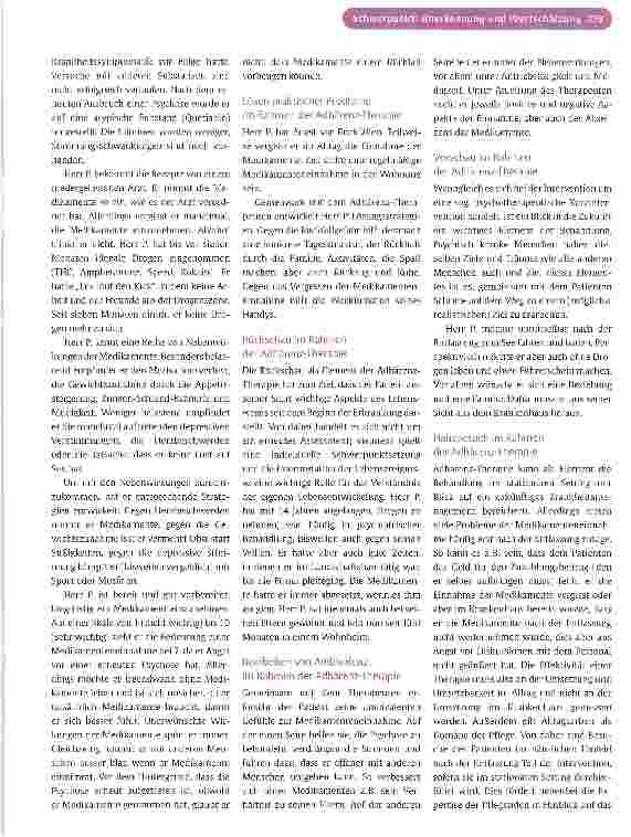Vorschauseite 4: Professionelle Beziehungsgestaltung in der psychiatrischen Pflege am Beispiel der Adhärenz-Therapie