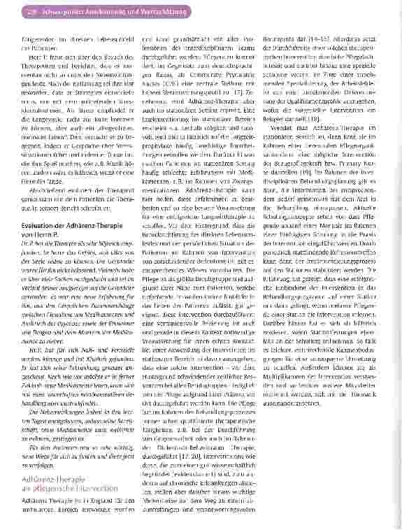 Vorschauseite 5: Professionelle Beziehungsgestaltung in der psychiatrischen Pflege am Beispiel der Adhärenz-Therapie