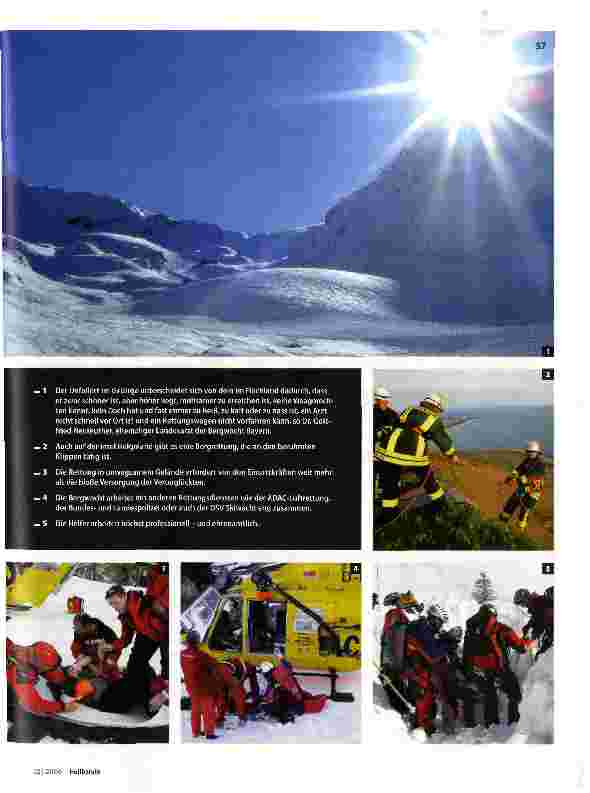 Vorschauseite 2: Der Berg ruft - nach Spezialisten