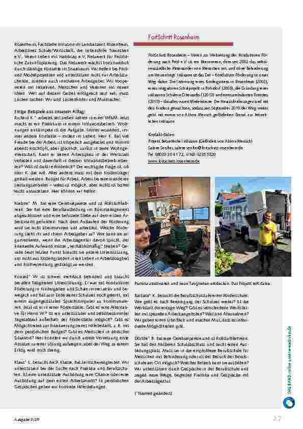 Vorschauseite 2: Lückenfinder und Mutmacher