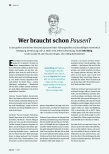 Vorschauseite 1: Wer braucht schon Pausen?