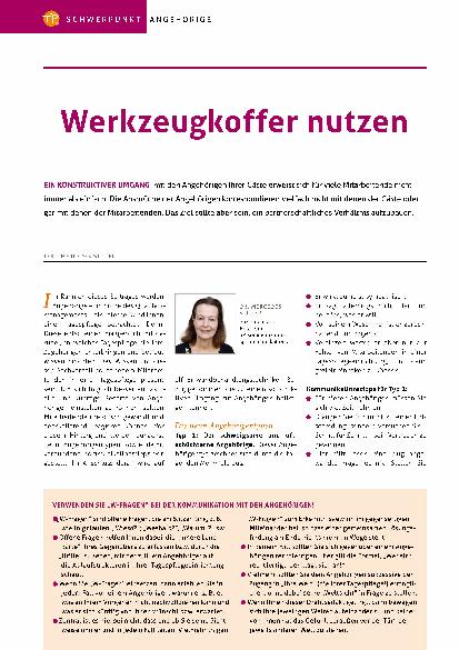 Vorschauseite 1: Werkzeugkoffer nutzen