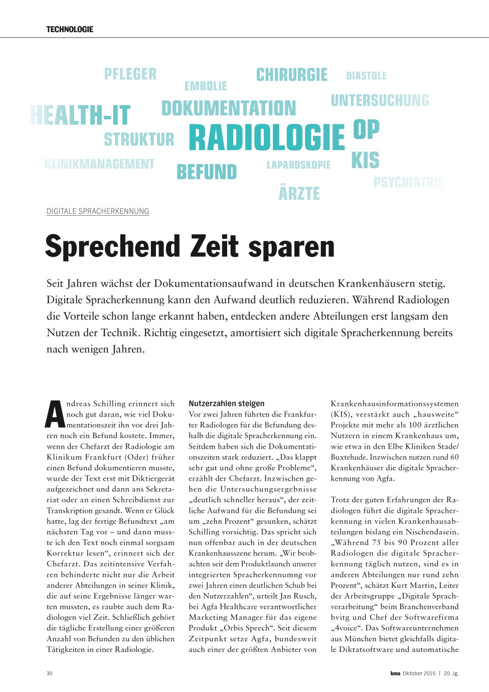 Vorschauseite 1: Sprechend Zeit sparen