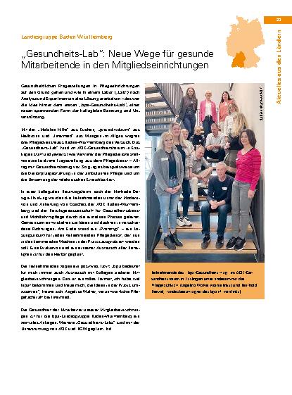 Vorschauseite 1: Aktuelles aus den Ländern