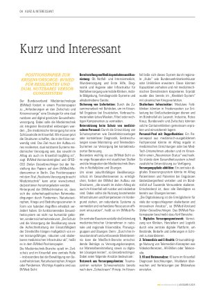 Vorschauseite 1: Kurz und Interessant