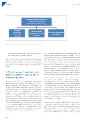 Vorschauseite 3: Ein integriertes Steuerund Sozialtransfersystem als Reformperspektive für die Sicherung des Existenzminimums