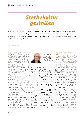 Vorschauseite 1: Sterbekultur gestalten